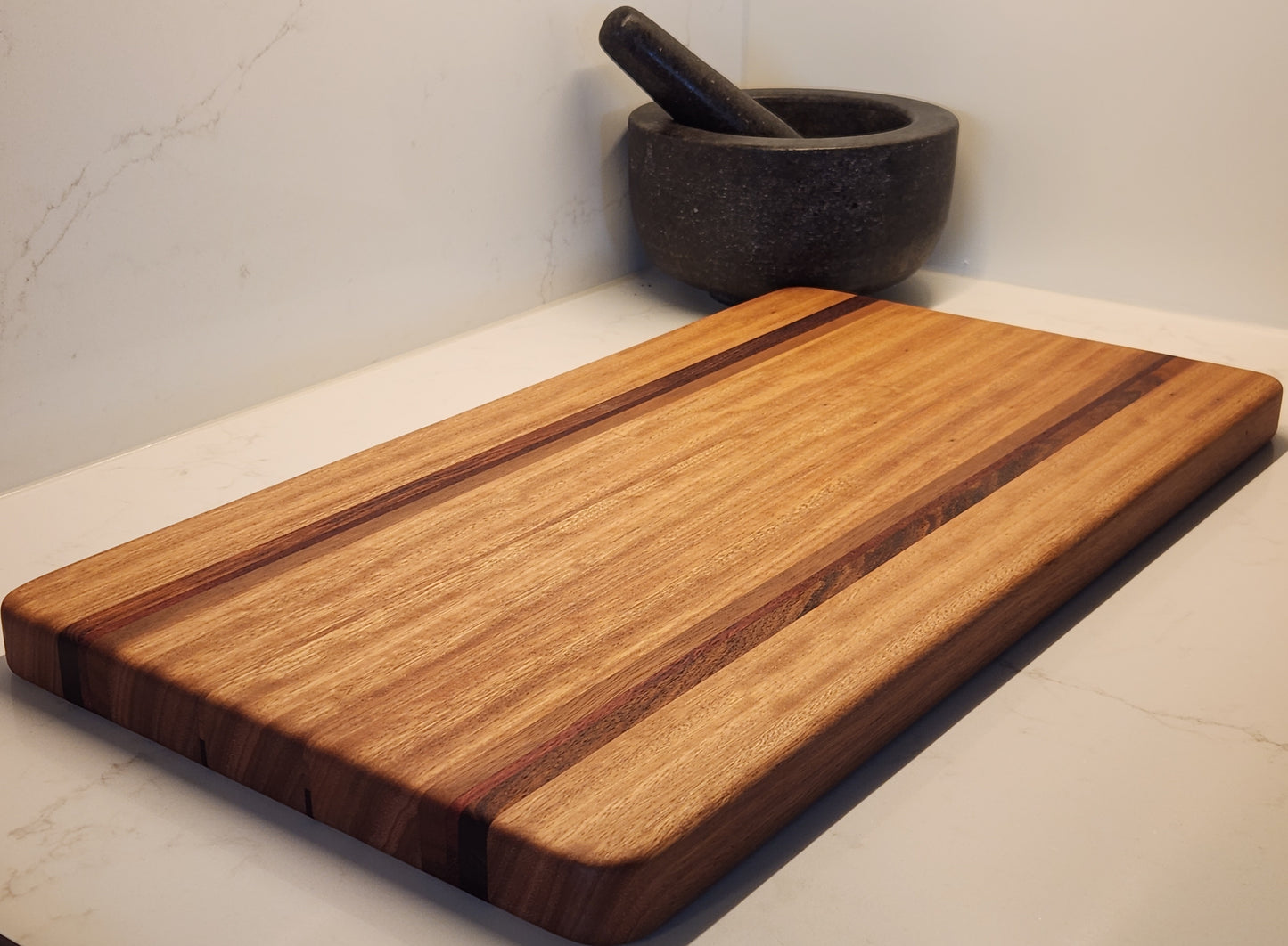 Blackbutt Chopping Board with Jarrah, Spotted Gum & Blackwood