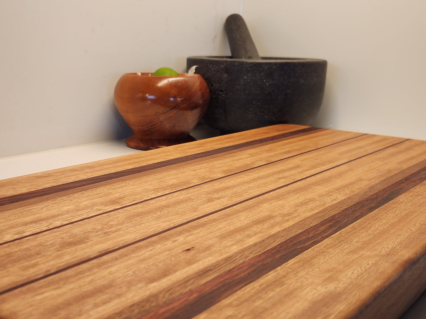 Blackbutt Chopping Board with Jarrah, Spotted Gum & Blackwood